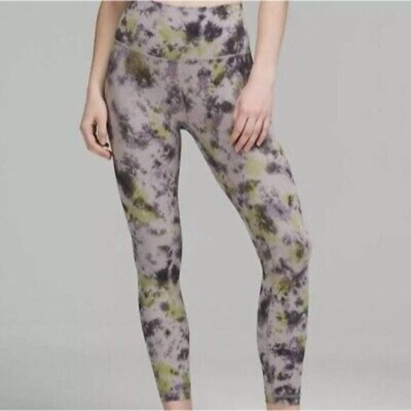 Lululemon Align High Rise Pant Radial Tie Dye 6 - Picture 1 of 11
